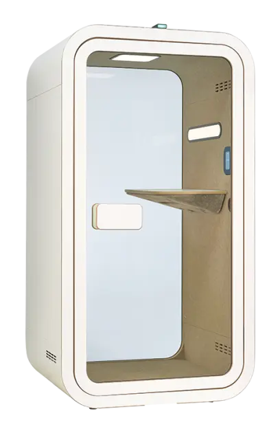 ACOUSTIC SPACE 120, akustický box 2200x1200x990 mm, bílá/bílá